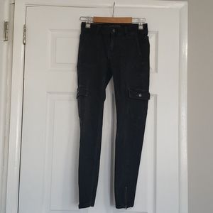Zara Basic Dept. Denim Cargo Pants